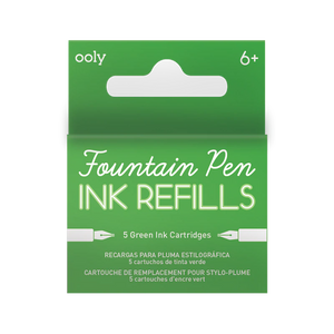 Splendid Fountain Pen Ink Refills - Green
